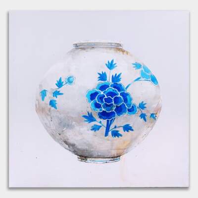 달항아리 그림 (72X72CM)